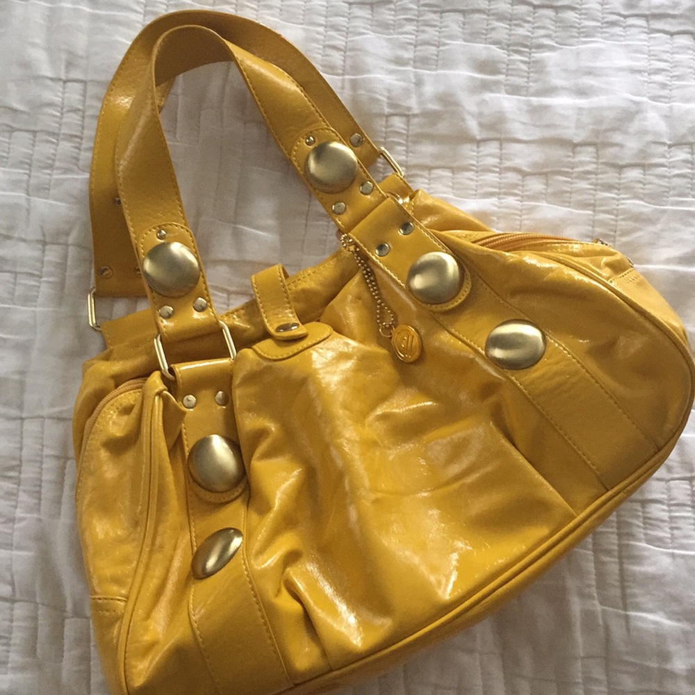 Yellow Big Buddha handbag
